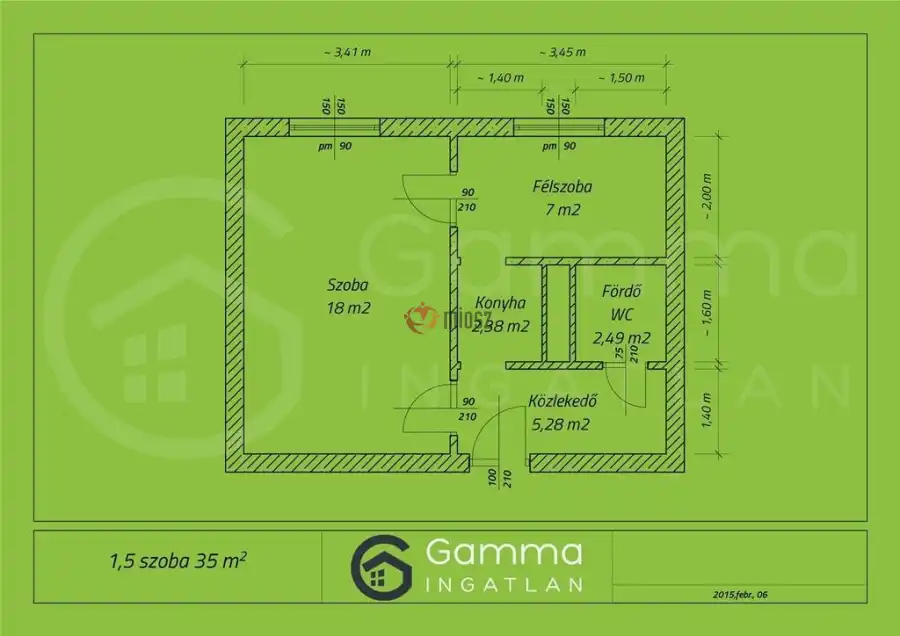Albérlet, kiadó panellakás, Miskolc