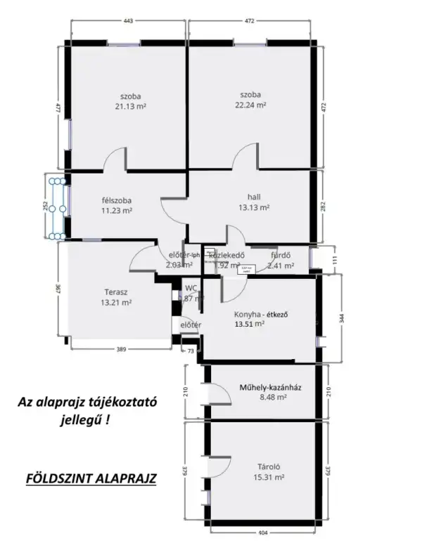 Eladó családi ház, Budapest, XXII. kerület 5 szoba 135 m² 119 M Ft
