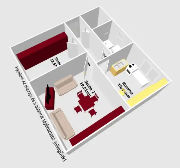 Eladó családi ház, Hajdúdorog 2 szoba 54 m² 17.99 M Ft