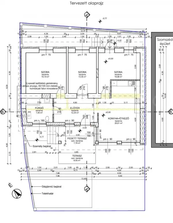 Eladó családi ház, Miskolc 3 szoba 109 m² 65 M Ft