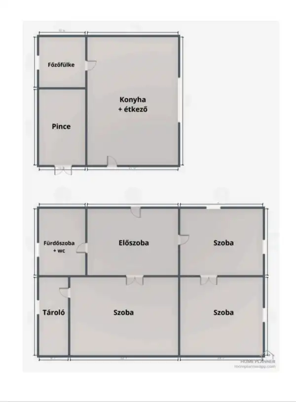 Eladó családi ház, Nagybaracska 3 szoba 75 m² 10.5 M Ft