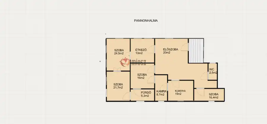 eladó családi ház, Pannonhalma