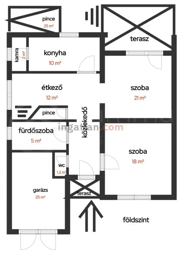 Eladó családi ház, Tiszalúc 5+1 szoba 132 m² 31.9 M Ft