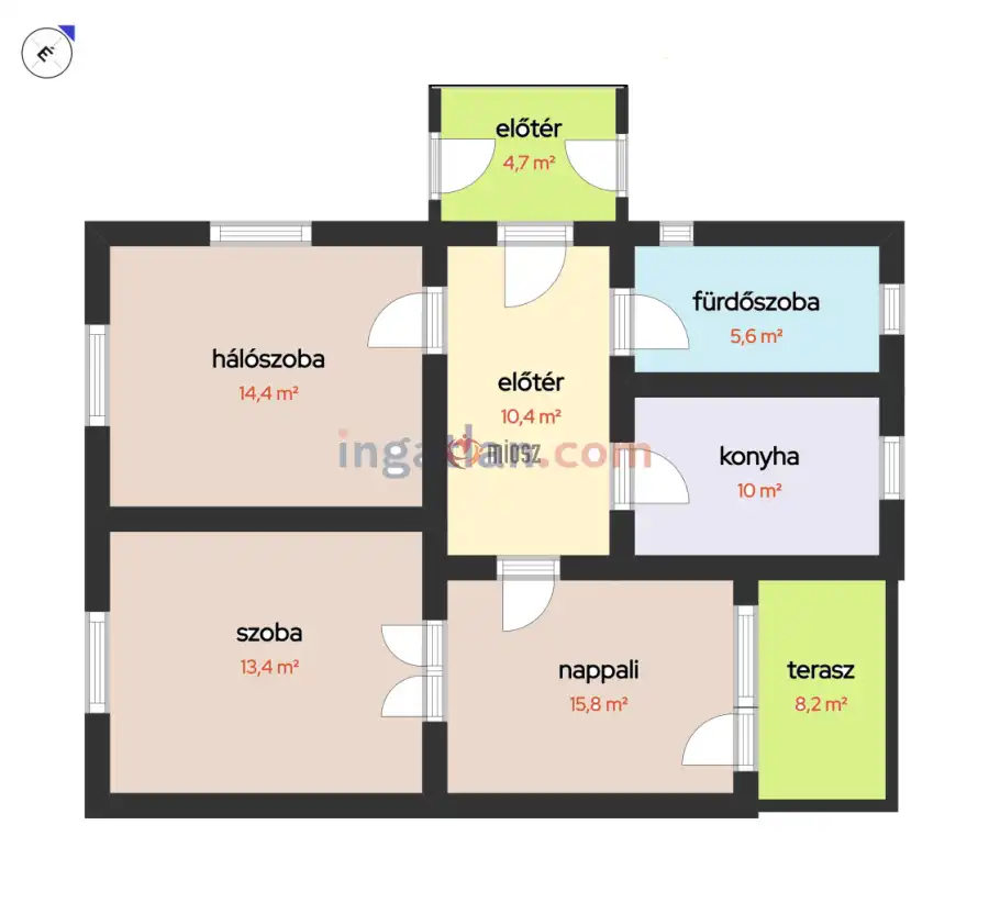 eladó családi ház, Tököl