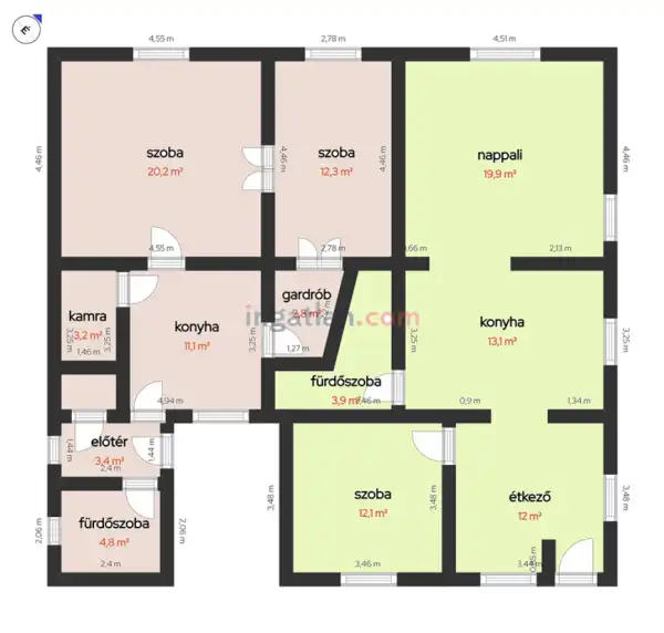 Eladó családi ház, Tököl 3 szoba 120 m² 60 M Ft