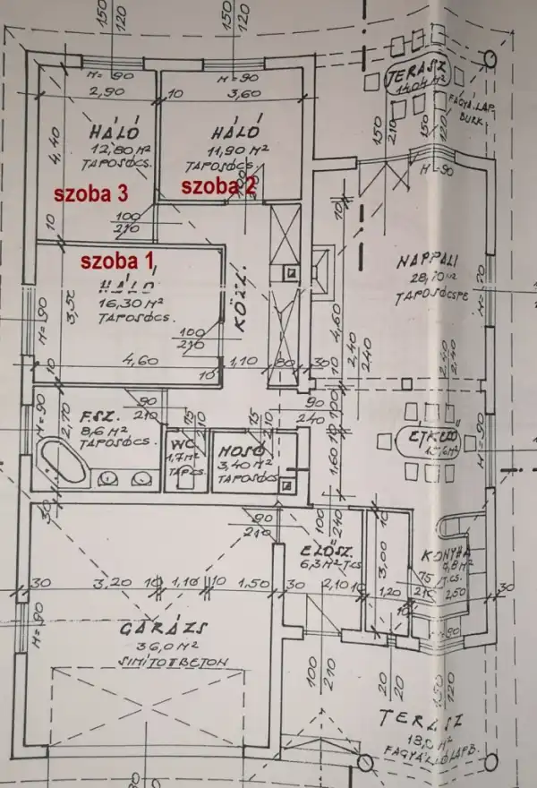 Eladó családi ház, Tordas 5+2 szoba 223 m² 170 M Ft
