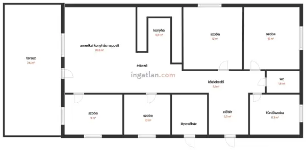 Eladó ikerház, Csömör 3+2 szoba 89 m² 119 M Ft
