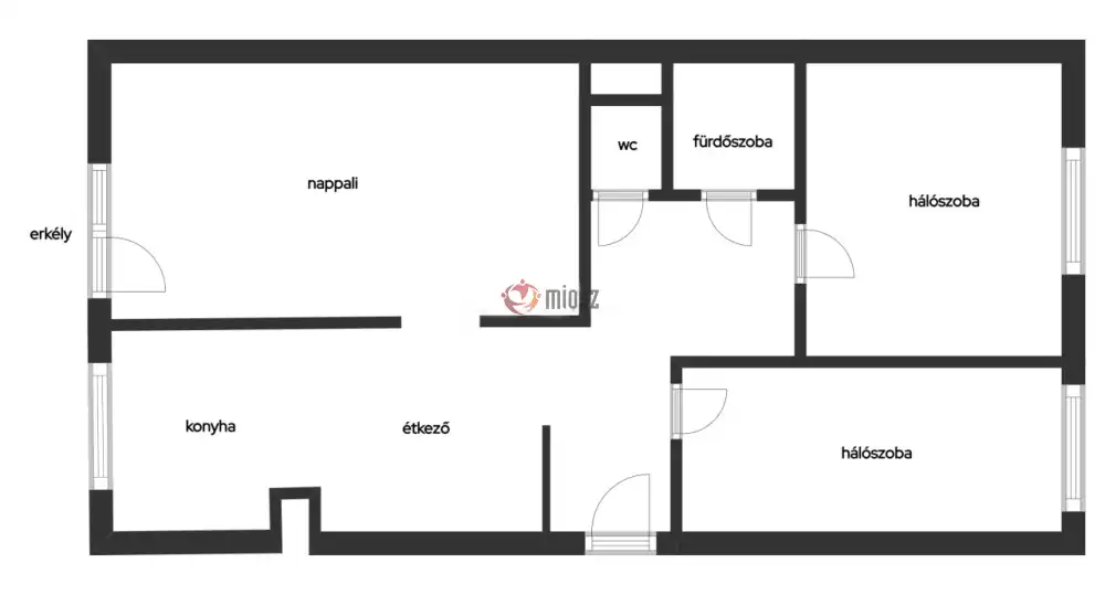 Budapest, III. kerület - Békásmegyeri ltp. Hegy felől