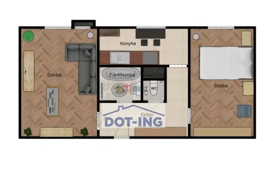 eladó panellakás, Tatabánya