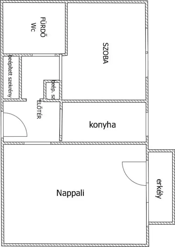 Eladó panellakás, Veszprém 1+1 szoba 42 m² 40 M Ft