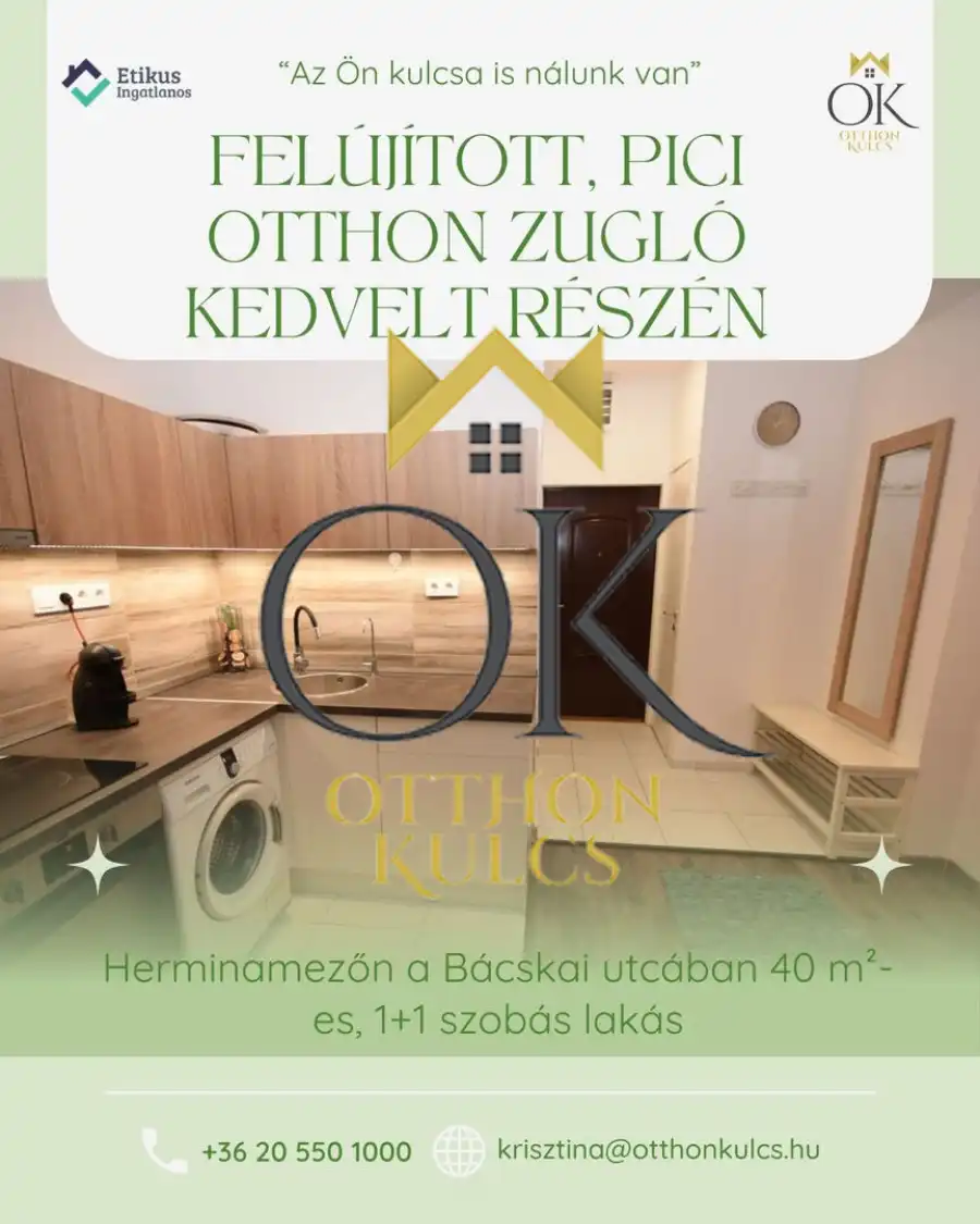 eladó téglalakás, Budapest, XIV. kerület