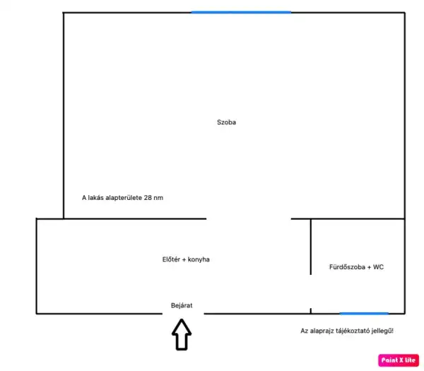 Eladó téglalakás, Budapest, XV. kerület 1 szoba 28 m² 29.9 M Ft