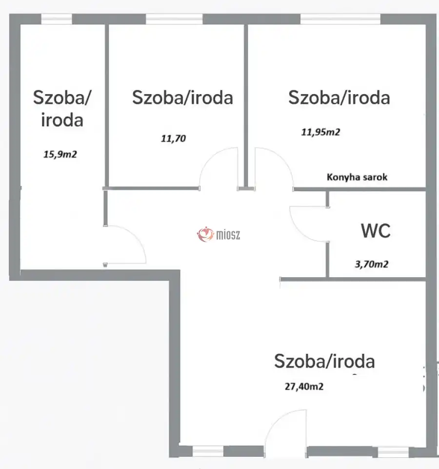 eladó téglalakás, Tatabánya