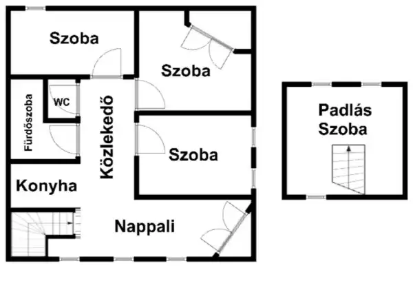 Eladó téglalakás, Veszprém 5 szoba 105 m² 69.9 M Ft