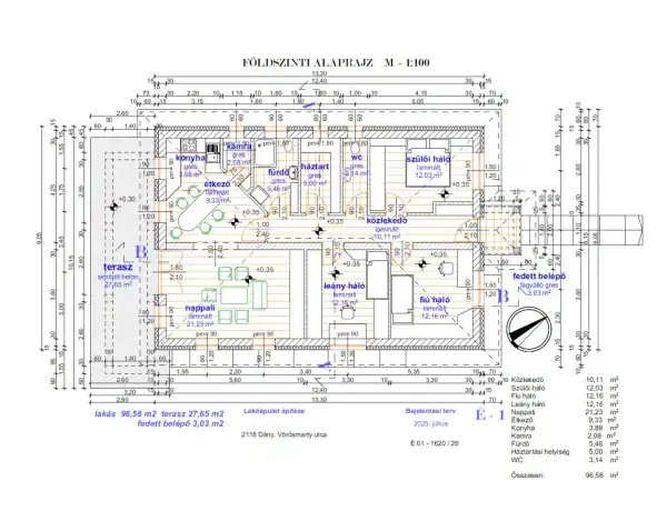 Eladó új építésű családi ház, Dány 4 szoba 97 m² 100 M Ft