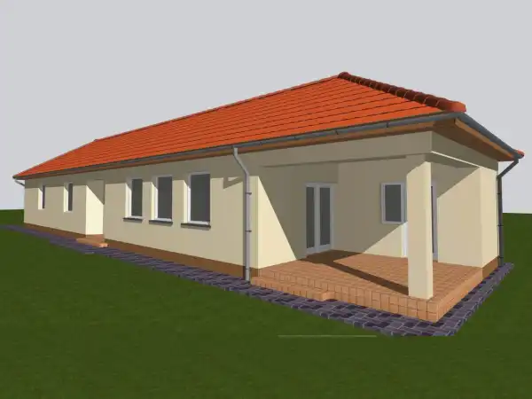 Eladó új építésű családi ház, Hajdúböszörmény 3 szoba 124 m² 49.99 M Ft