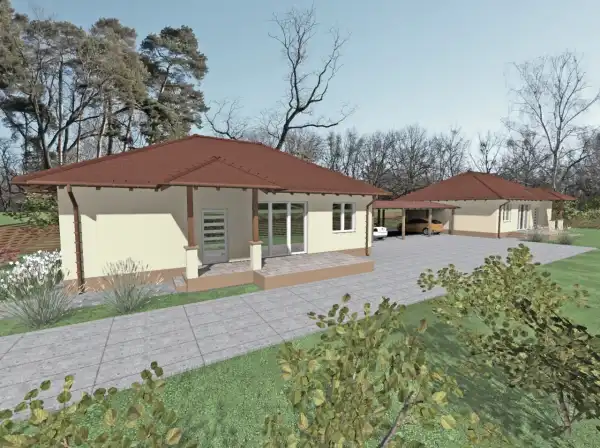 Eladó új építésű családi ház, Kóka 4 szoba 95 m² 59.9 M Ft