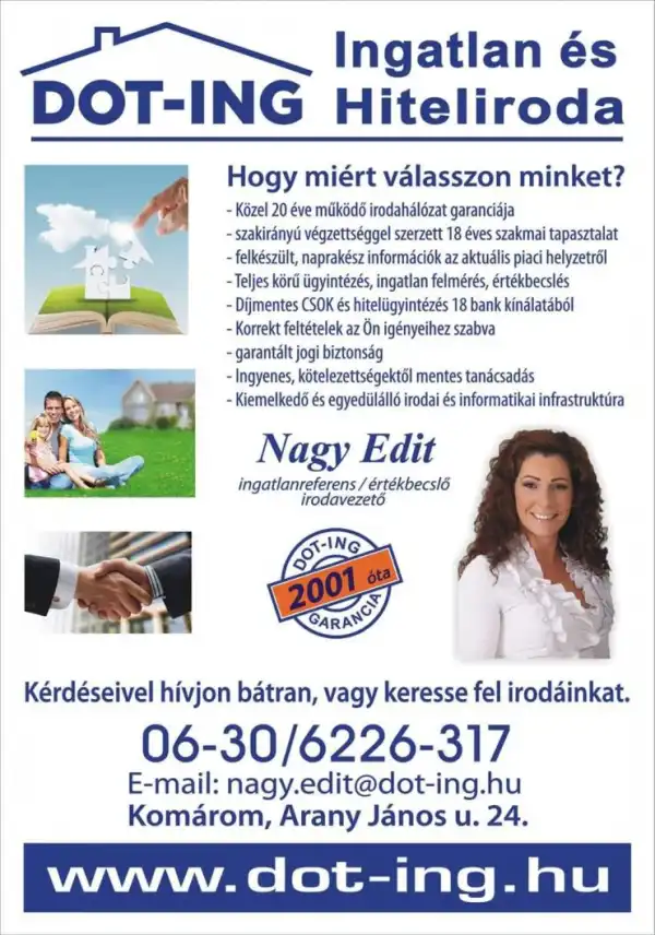 Eladó új építésű ikerház, Komárom 4 szoba 95 m² 71.58 M Ft