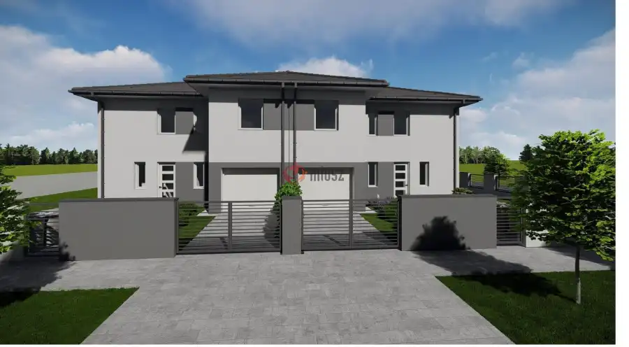 eladó új építésű ikerház, Nyíregyháza