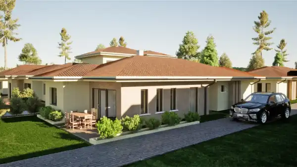 Eladó új építésű ikerház, Siófok 4 szoba 91 m² 103.9 M Ft