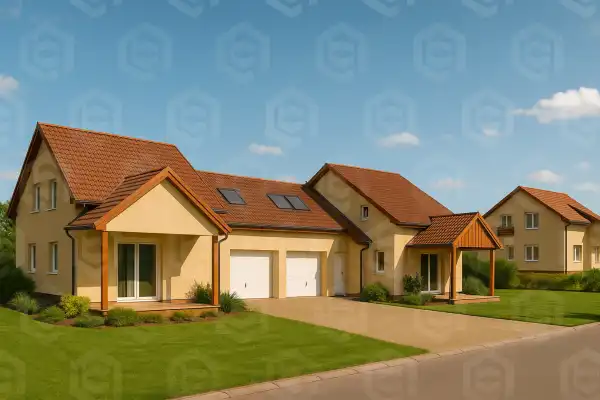 Eladó új építésű ikerház, Taksony 4+1 szoba 125 m² 114.9 M Ft