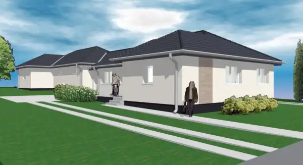 Eladó új építésű ikerház, Tápiószecső 4 szoba 92 m² 59.9 M Ft