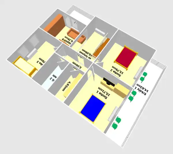 Eladó újszerű családi ház, Újfehértó 3 szoba 102 m² 89.65 M Ft