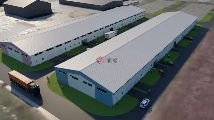 eladó újszerű raktár, Nagytarcsa