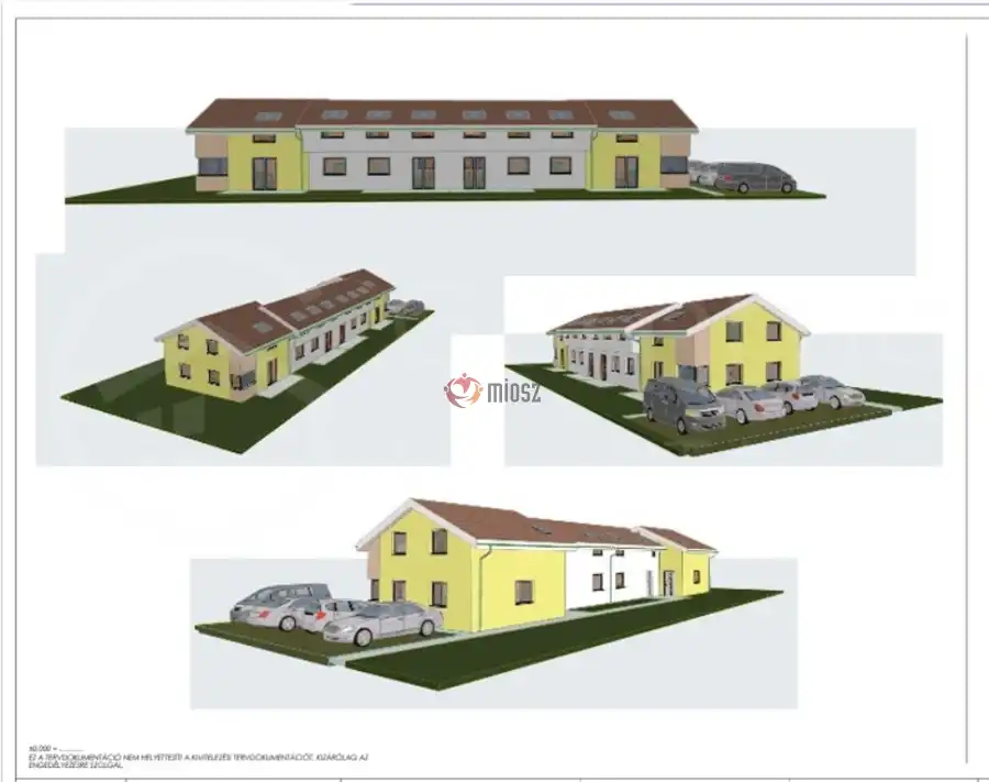 eladó újszerű sorház, Miskolc