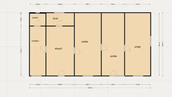 Eladó családi ház, Szákszend 3 szoba 84 m² 21.9 M Ft
